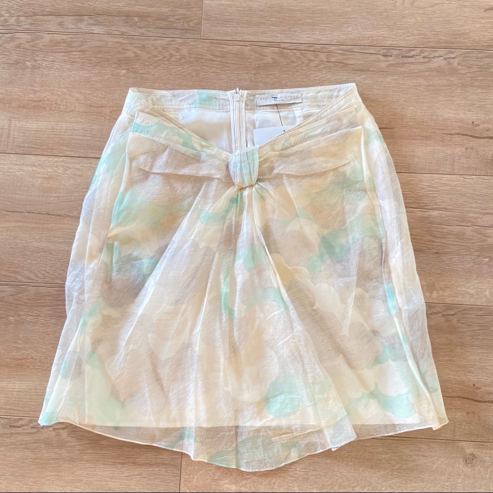 Stella McCartney printed Silk skirt